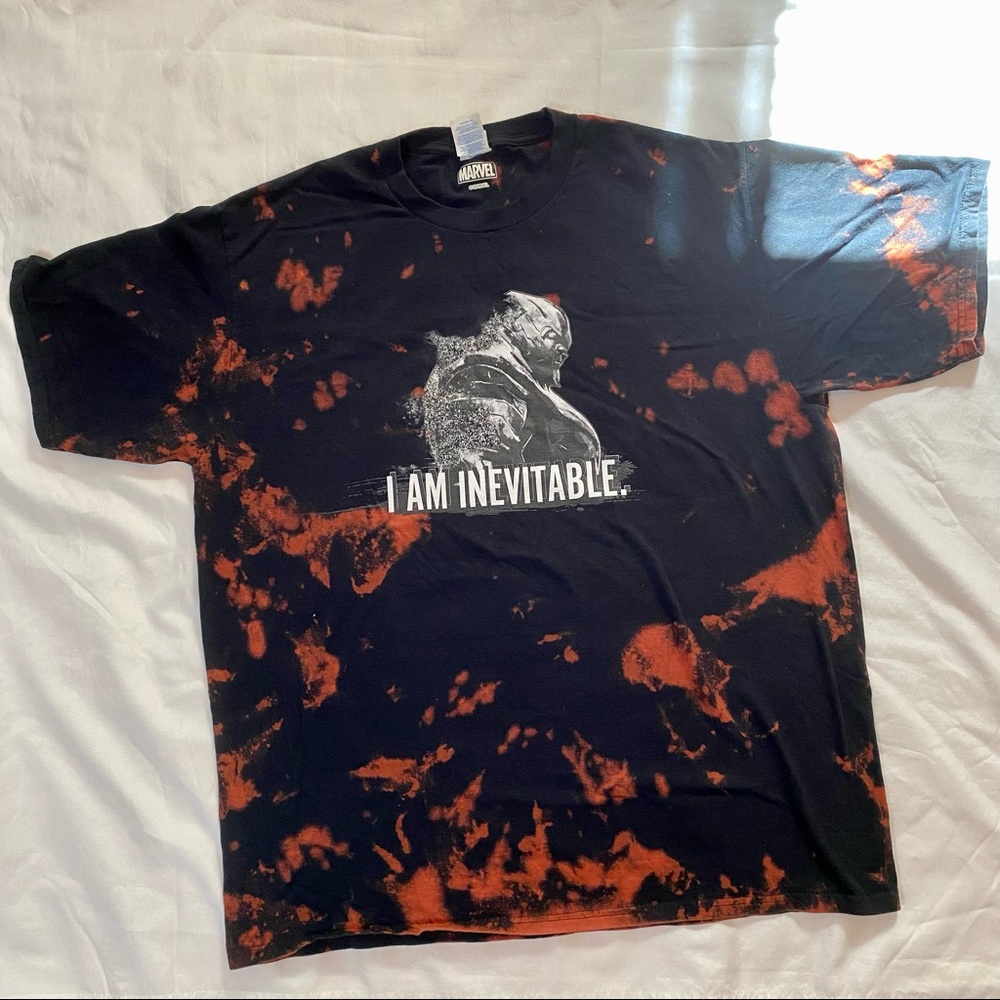 Bleach Dyed Thanos Tee